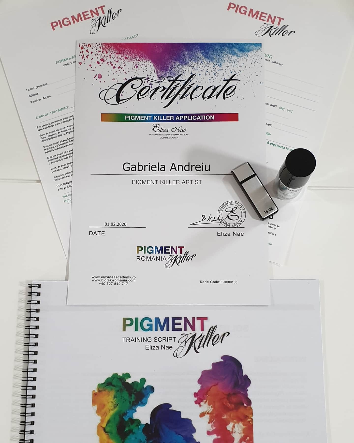 Curs îndepărtare tatuaj Pigment Killer — Eliza Nae Academy